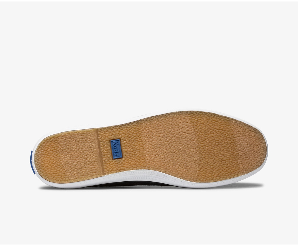 Slip Ons Keds Mujer Negras - Bryn - 502-OBXEMG